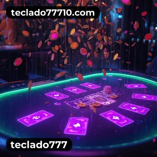 App teclado777 para iOS e Android — interface mobile, login biométrico e PIX integrado